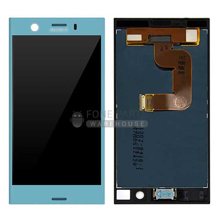 For Xperia XZ1 Compact Replacement LCD Screen Touch Digitizer in [Light Blue] [ORIGINAL]