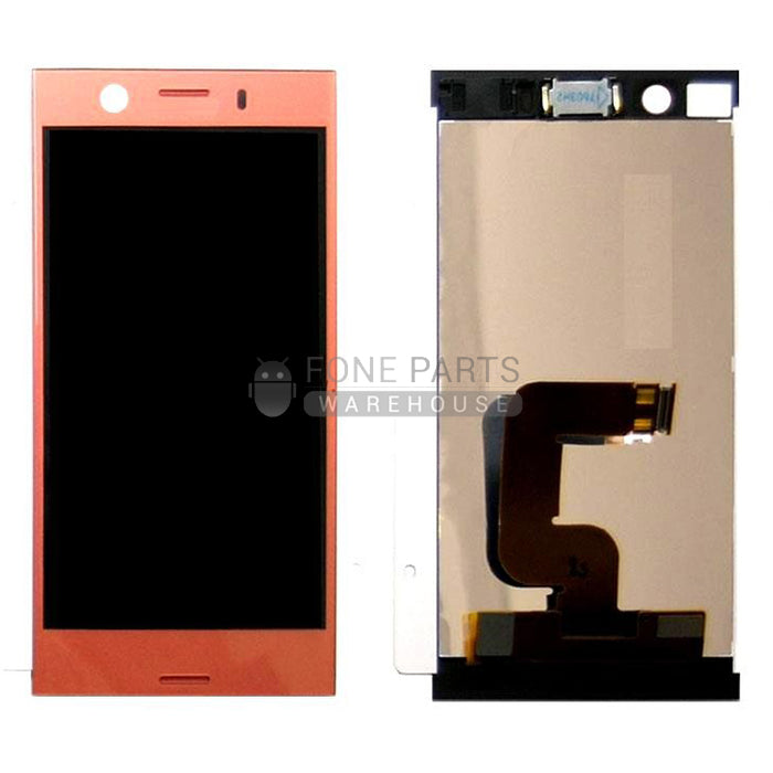 For Xperia XZ1 Compact Replacement LCD Screen Touch Digitizer in [Pink] [ORIGINAL]