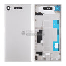 For Xperia XZ1 Replacement Battery Back Cover With Sticker [White]
