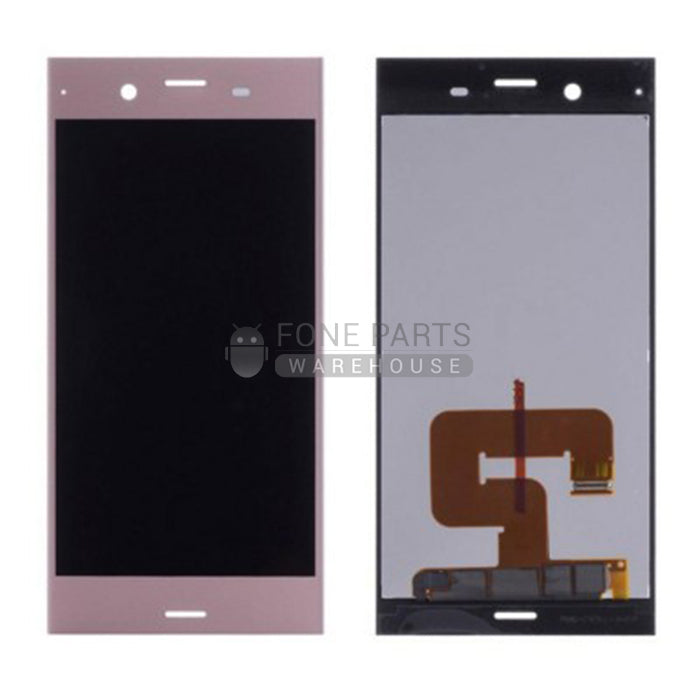 For Xperia XZ1 Replacement LCD Screen Touch Digitizer in [Pink] [ORIGINAL]