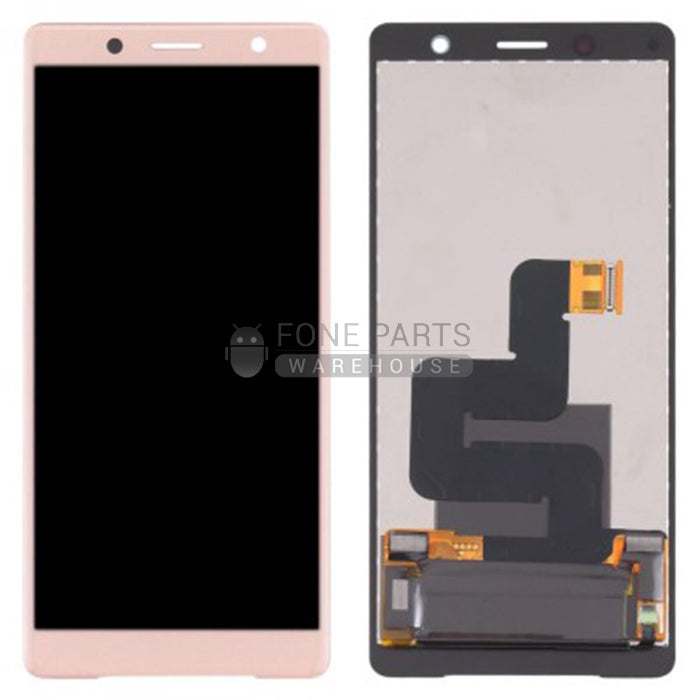 For Xperia XZ 2 Compact Replacement LCD Screen with Digitizer in [Pink] [ORG]