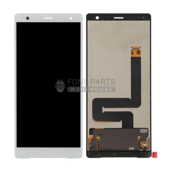 For Xperia XZ 2 Compact Replacement LCD Screen with Digitizer in [White] [ORG]