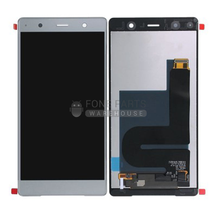 For Xperia XZ 2 Premium Replacement LCD Screen Touch Digitizer in [White] [ORG]