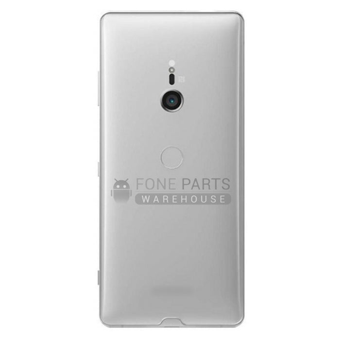 For Xperia XZ 3 Replacement Battery Back Cover With Sticker [White]