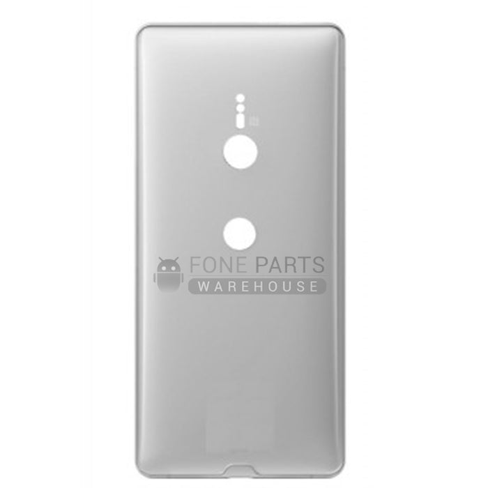 For Xperia XZ 3 Replacement Battery Back Cover With Sticker [White]