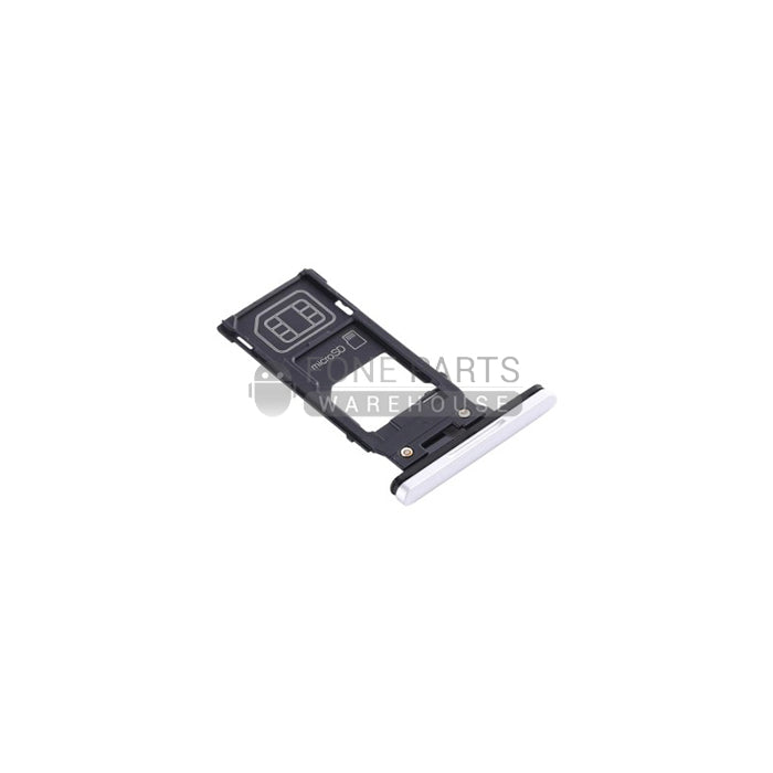 For Xperia XZ 3 Replacement Sim tray [White]