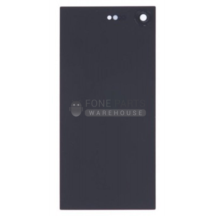 For Xperia XZ Premium Replacement Battery Back Cover With Sticker [Black]