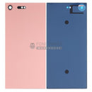 For Xperia XZ Premium Replacement Battery Back Cover With Sticker [Pink]