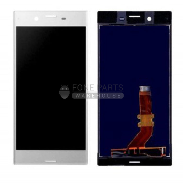 For Xperia XZ Premium Replacement LCD Screen Touch Digitizer in [White] [ORIGINAL]