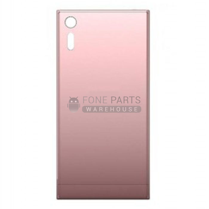 For Xperia XZ Replacement Battery Back Cover With Sticker [Pink]