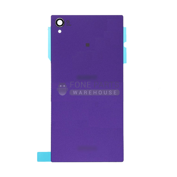 For Xperia Z1 Battery Back Cover Housing Door Replacement [Purple]