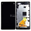 For Xperia Z1 Compact Replacement LCD Screen Touch Digitizer in [Black] [ORIGINAL] [With Frame]