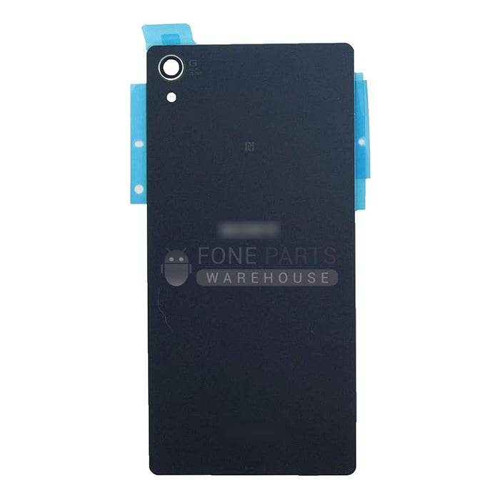 For Xperia Z2 Replacement Battery Back Cover With Sticker [Black]