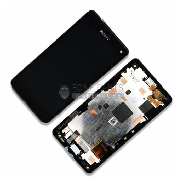 For Xperia Z3 Compact Replacement LCD Screen Touch Digitizer in [Black] [ORIGINAL]