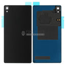 For Xperia Z3 Replacement Battery Back Cover With Sticker [Black]