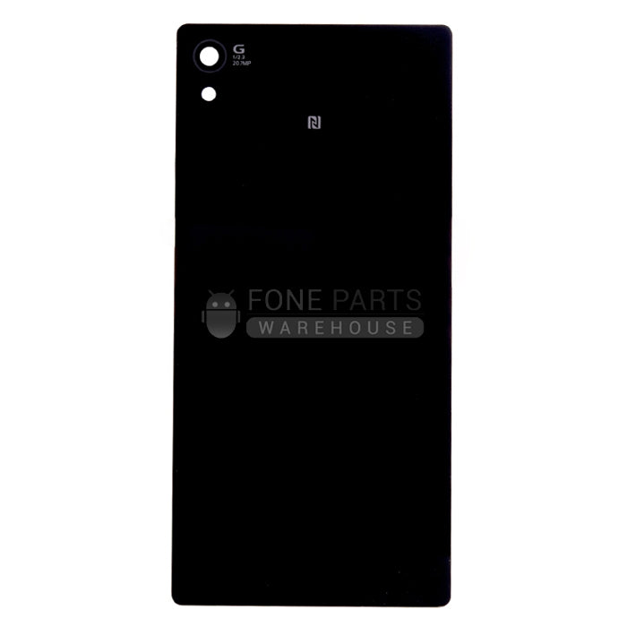 For Xperia Z3+/ Z4 Replacement Battery Back Cover With Sticker [Black]