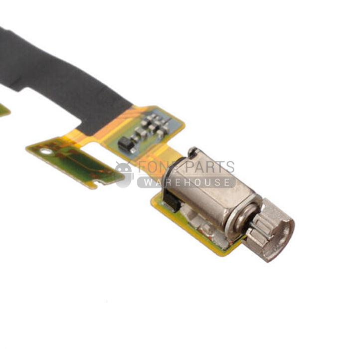 For Xperia Z5 Compact Power and Volume Flex Cable with Vibrator Motor