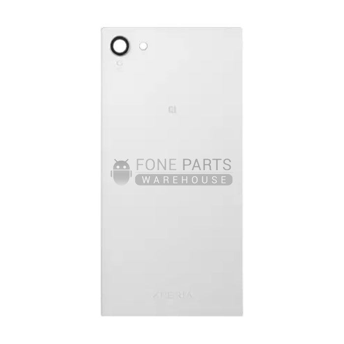 For Xperia Z5 Compact Replacement Battery Back Cover With Sticker [White]