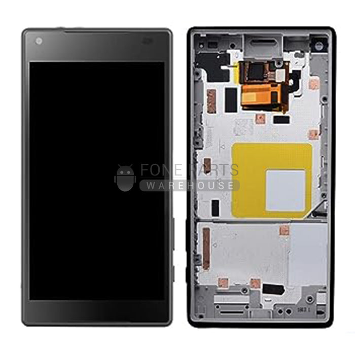 For Xperia Z5 Compact Replacement LCD Screen Touch Digitizer in [Black] [ORIGINAL]