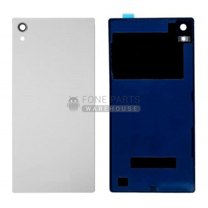 For Xperia Z5 Premium Replacement Battery Back Cover With Sticker [White]