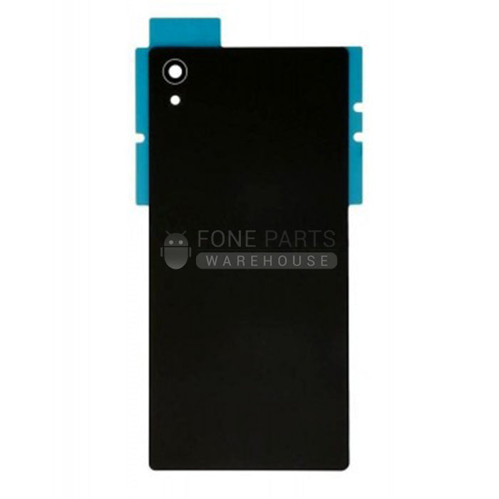 For Xperia Z5 Replacement Battery Back Cover With Sticker [Black]