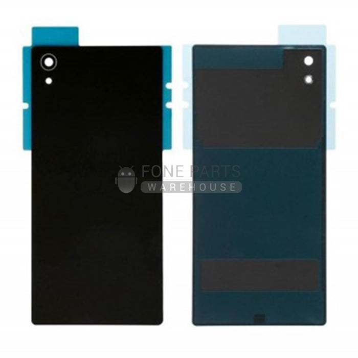 For Xperia Z5 Replacement Battery Back Cover With Sticker [Black]