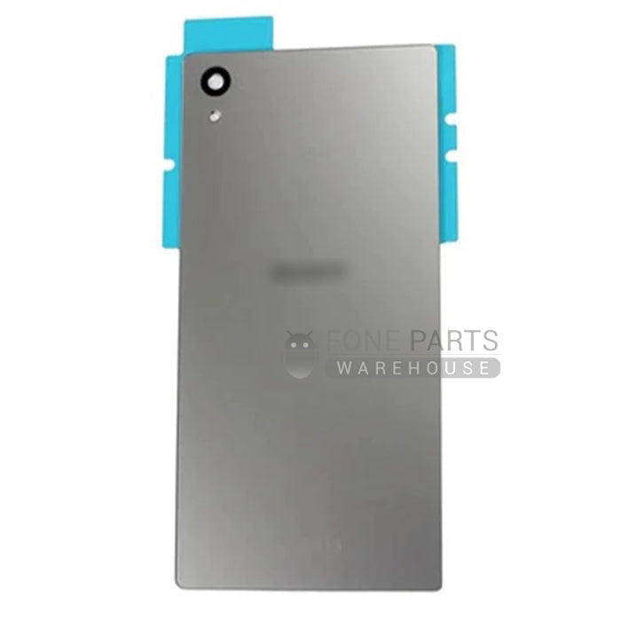 For Xperia Z5 Replacement Battery Back Cover With Sticker [Grey]