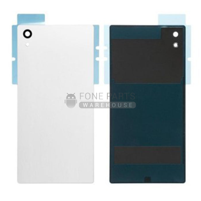 For Xperia Z5 Replacement Battery Back Cover With Sticker [White]