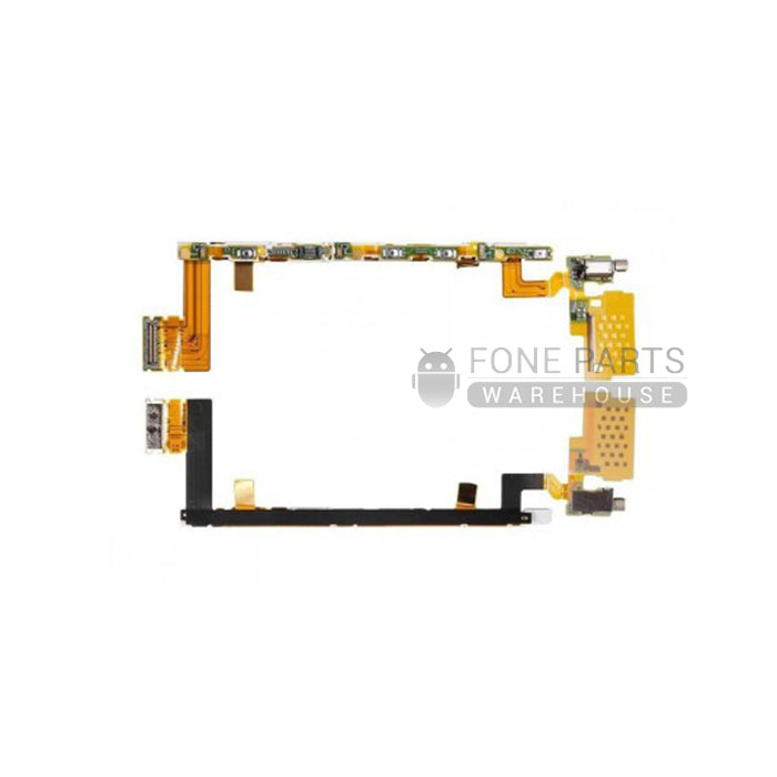 For Xperia Z5 Replacement Power and Volume Flex Cable with Vibrator Motor