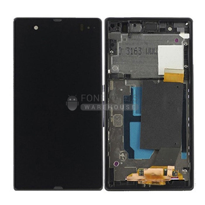 For Xperia Z Replacement LCD Screen Touch Digitizer in [Black] [ORIGINAL]