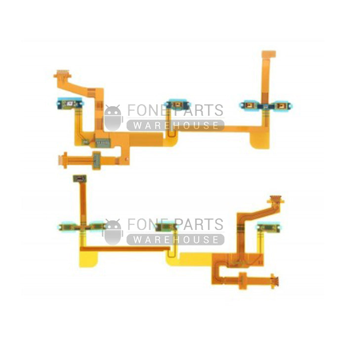 For Xz2 Compact Replacement Power and volume flex cable