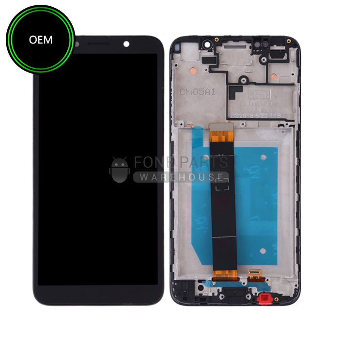 For Y5 2018 / Y5 Prime 2018 LCD Screen Digitizer Without Frame (Black) [Oem]