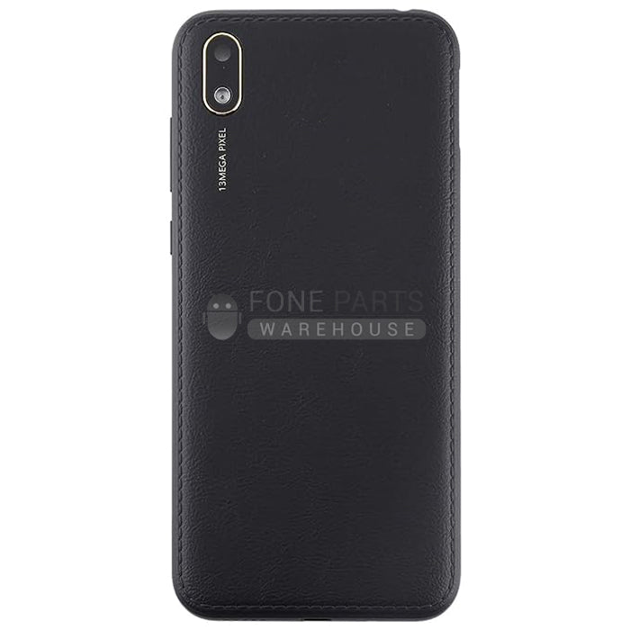 For Y5 2018 / Y5 Prime 2018 Replacements Battery Back Cover With Lens [Black]