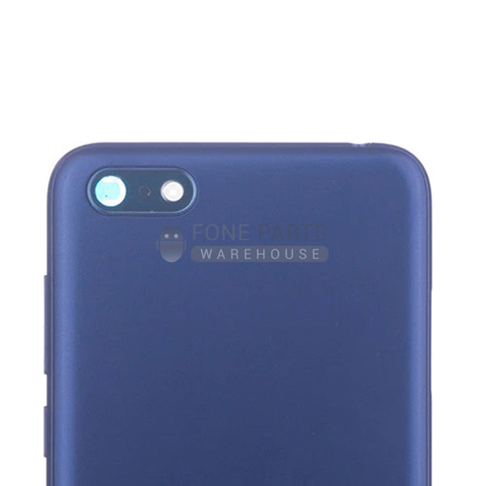 For Y5 2018 / Y5 Prime 2018 Replacements Battery Back Cover With Lens [Blue]