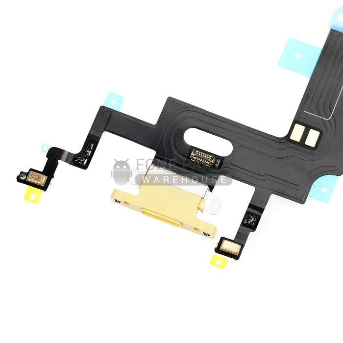 For IPhone XR Genuine Charging Port Flex [Yellow]