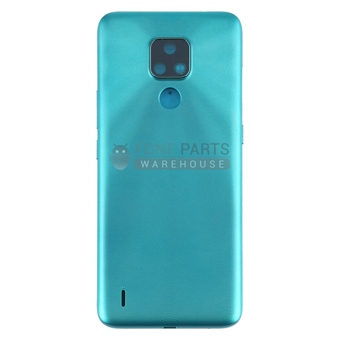 For Motorola E7 Replacement Battery Back Cover in [Aqua Blue]