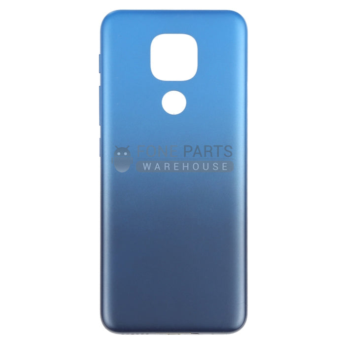 For Motorola E7 Plus Replacement Battery Back Cover in [Navy Blue]