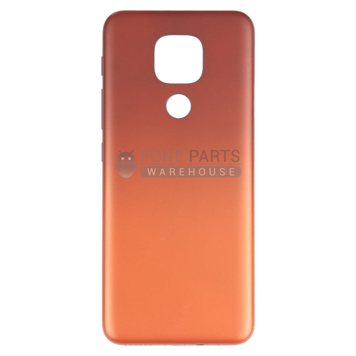 For Motorola E7 Plus Replacement Battery Back Cover in [Amber Bronze]