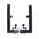 For iPad 12.9 2st Gen Replacement Pro Headphone Jack Flex [Grey]