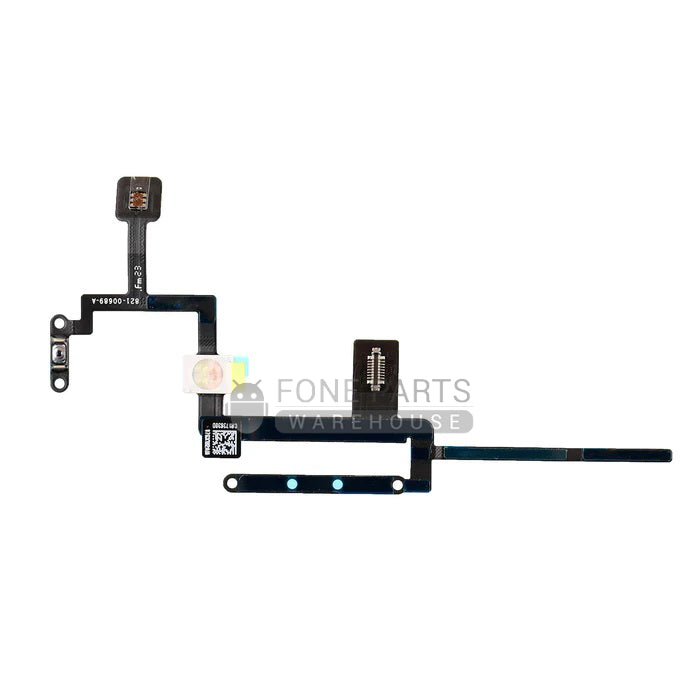 For iPad 12.9 2st Gen Replacement Pro Power On/Off Volume Control Flex Cable