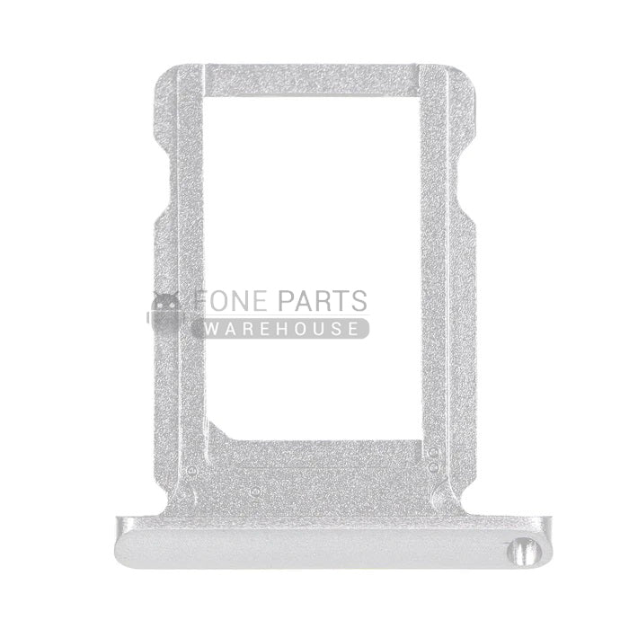 For iPad 12.9 2st Gen Replacement Pro Sim Card Tray [Silver]