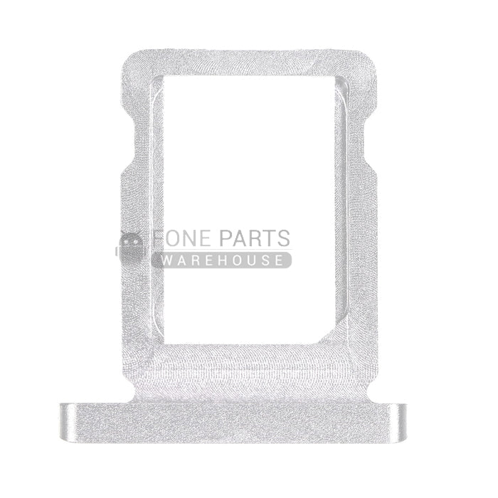 For iPad 12.9 2st Gen Replacement Pro Sim Card Tray [Silver]