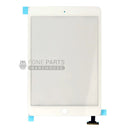 For iPad 2 Touch Digitizer Glass with Home Button and Adhesive in [White][Original]