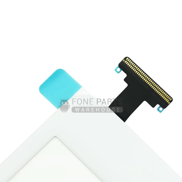 For iPad 2 Replacement Touch Digitizer Glass with Home Button and Adhesive in [White] (AAA Aftermarket)