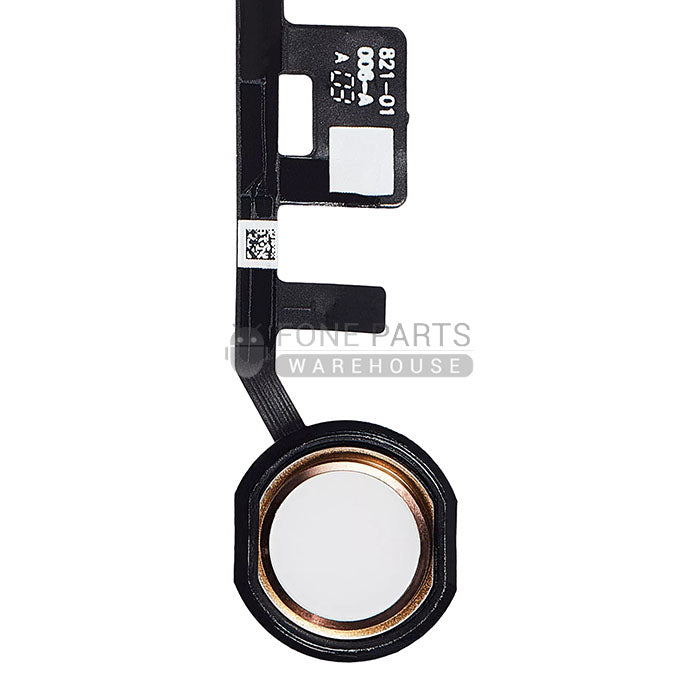 For iPad 7th Gen (2019) Replacement Home Button With Flex [Ross Gold]