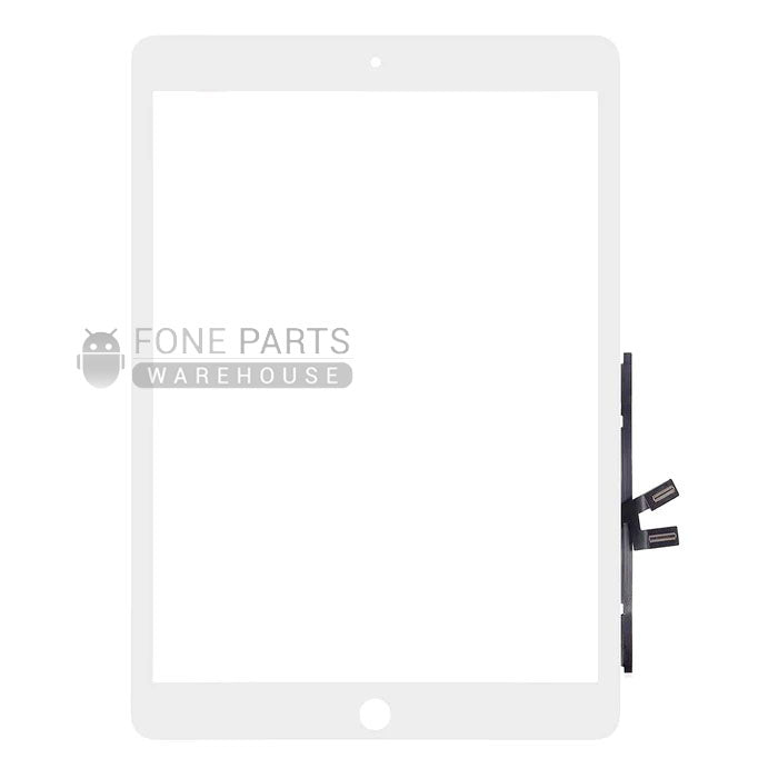 For iPad 9th Replacement Touch Screen Digitizer Glass with Adhesive [White](AAA Aftermarket)