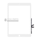 For iPad 9th Replacement Touch Screen Digitizer Glass with Adhesive [White] [Original]