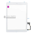 For iPad Air 1 Replacement Touch Digitizer Glass With Home Button and Adhesive in [White][Original]