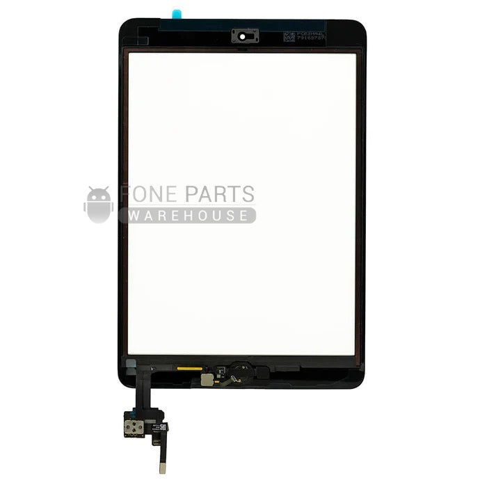 For iPad Mini 3 Replacement Touch Digitizer Glass and Adhesive in [Black] (AAA Aftermarket)