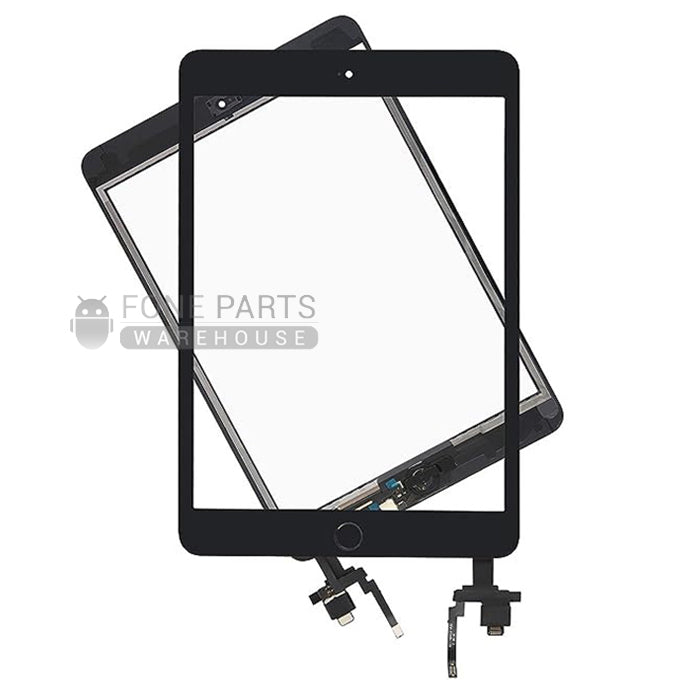 For iPad Mini 3 Replacement Touch Digitizer Glass with Adhesive in [Black][Original]